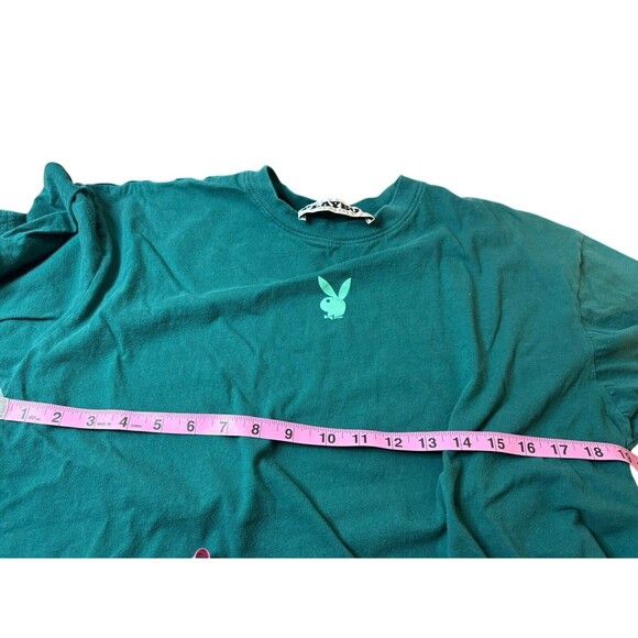 Playboy By Pacsun Mens Tshirt Green size Medium - Picture 6 of 7